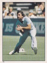 1984 Scanlens Cricket Stickers #74 Allan Lamb Front
