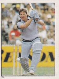 1984 Scanlens Cricket Stickers #78 Ian Botham Front