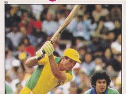 1984 Scanlens Cricket Stickers #90 Kepler Wessels Front