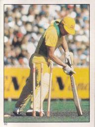 1984 Scanlens Cricket Stickers #92 Kim Hughes Front