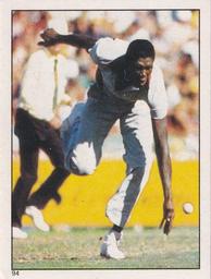 1984 Scanlens Cricket Stickers #94 Joel Garner Front