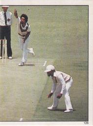 1984 Scanlens Cricket Stickers #126 Wayne Phillips / Abdul Qadir Front