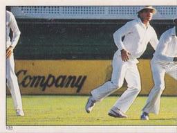 1984 Scanlens Cricket Stickers #133 Kim Hughes Front