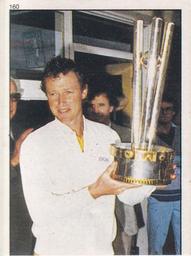 1984 Scanlens Cricket Stickers #160 Kim Hughes Front