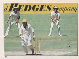 1984 Scanlens Cricket Stickers #181 Shane Clements Front