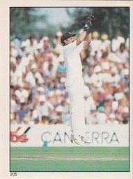 1984 Scanlens Cricket Stickers #205 Roger Woolley Front