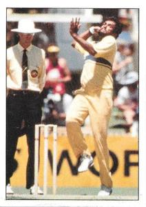 1985 Scanlens Cricket Stickers #6 Ravi Ratnayake Front
