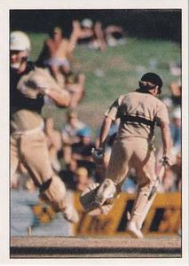 1985 Scanlens Cricket Stickers #16 Geoff Howarth / John Reid Front