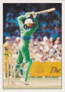 1985 Scanlens Cricket Stickers #19 Mohsin Khan Front