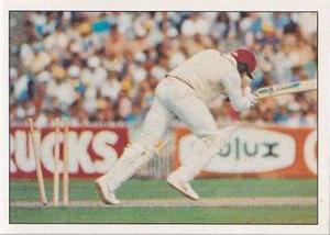 1985 Scanlens Cricket Stickers #35 Desmond Haynes Front