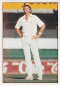 1985 Scanlens Cricket Stickers #36 Geoff Lawson Front