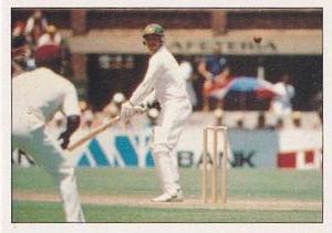 1985 Scanlens Cricket Stickers #38 Allan Border Front