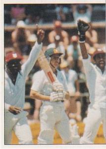 1985 Scanlens Cricket Stickers #40 Graeme Wood / Roger Harper Front