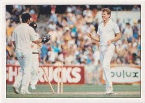 1985 Scanlens Cricket Stickers #47 Craig McDermott Front