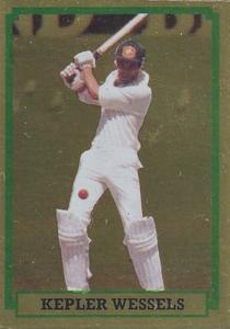 1985 Scanlens Cricket Stickers #56 Kepler Wessels Front