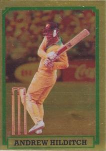 1985 Scanlens Cricket Stickers #62 Andrew Hilditch Front