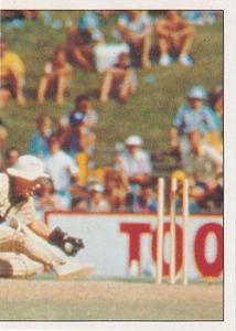 1985 Scanlens Cricket Stickers #109 Gus Logie / Ian Smith Front