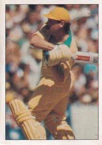 1985 Scanlens Cricket Stickers #132 David Boon Front