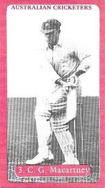 1986 John M. Brindley Australian Cricketers #3 Charlie Macartney Front