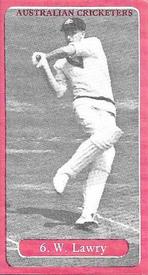 1986 John M. Brindley Australian Cricketers #6 Bill Lawry Front