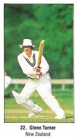 1987 Sunday Times 200 Years Of Cricket Stickers #22 Glenn Turner Front