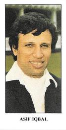 1986 Kent County Cricket Club Cricketers #3 Asif Iqbal Front