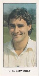 1986 Kent County Cricket Club Cricketers #11 Chris Cowdrey Front
