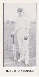 1986 Kent County Cricket Club Cricketers #22 Wally Hardinge Front