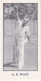 1986 Kent County Cricket Club Cricketers #46 Alan Watt Front