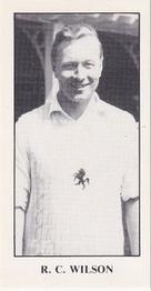 1986 Kent County Cricket Club Cricketers #47 Bob Wilson Front