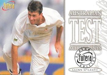 1996 Futera The Decider - Test Achievements Player Edition #25 Glenn McGrath Front
