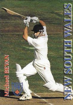 1995-96 New South Wales Blues Cricket #NNO Michael Bevan Front