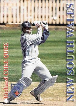 1995-96 New South Wales Blues Cricket #NNO Richard Chee Quee Front
