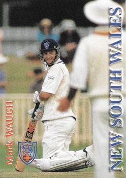 1995-96 New South Wales Blues Cricket #NNO Mark Waugh Front