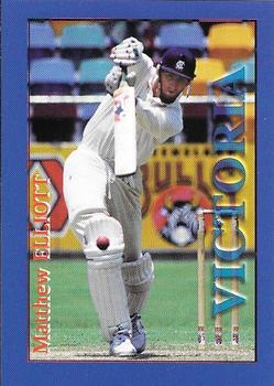 1995-96 Victorian Bushrangers Cricket #NNO Matthew Elliott Front