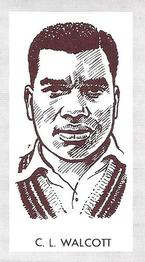 1992 County Print Services 1950's Test Cricketers #3 Clyde Walcott Front