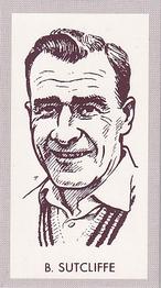 1992 County Print Services 1950's Test Cricketers #16 Bert Sutcliffe Front