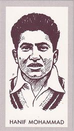 1992 County Print Services 1950's Test Cricketers #19 Hanif Mohammad Front