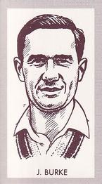 1992 County Print Services 1950's Test Cricketers #35 Jim Burke Front