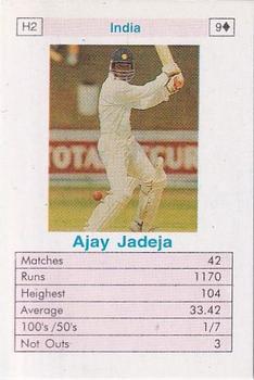 1996 Surana Top Trump ODI Cricket Batsmen #H2 Ajay Jadeja Front