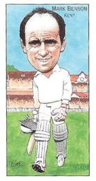 1995 County Print Services England Cricket Characters #2 Mark Benson Front