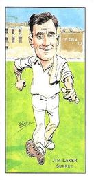 1995 County Print Services 1950's England Cricket Characters #2 Jim Laker Front