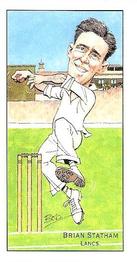 1995 County Print Services 1950's England Cricket Characters #3 Brian Statham Front