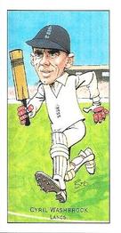 1995 County Print Services 1950's England Cricket Characters #7 Cyril Washbrook Front