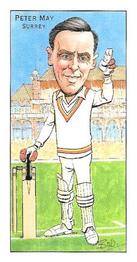 1995 County Print Services 1950's England Cricket Characters #9 Peter May Front