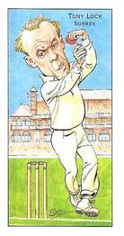 1995 County Print Services 1950's England Cricket Characters #17 Tony Lock Front