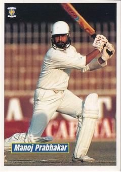 1995 Panini Cricket Stickers #16 Manoj Prabhakar Front