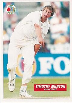1995 Panini Cricket Stickers #25 Timothy Munton Front