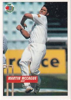 1995 Panini Cricket Stickers #30 Martin McCague Front