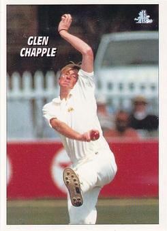 1995 Panini Cricket Stickers #83 Glen Chapple Front